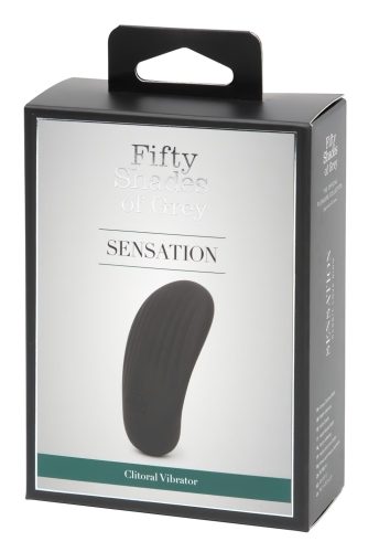 A szürke ötven árnyalata Sensation - csikló vibrátor (fekete)