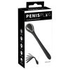 Penis Plug Dilator - akkus, vibrációs dilátor (1cm) - fekete