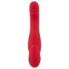 You2Toys Strapless - rádiós, felcsatolható vibrátor (piros)