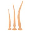 You2Toys - extra hosszú plug dildó szett (3 részes) - natúr