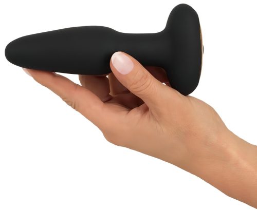 / ANOS - akkus, vízálló anál vibrátor (fekete)