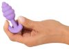 Cuties Mini Butt Plug - szilikon anál plug - lila (2,8cm)