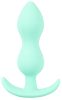 Cuties Mini Butt Plug - szilikon anál dildó - menta (2,3cm)