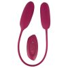 Smile Love Egg Duo - vibrációs tojás (popsi+punci)