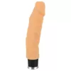 Nature Skin - élethű vibrátor (natúr, 23 cm)