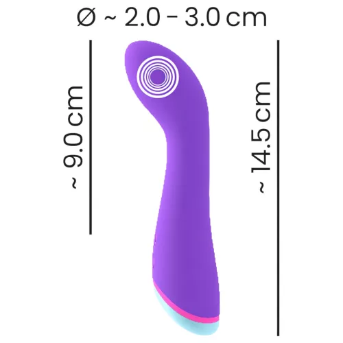 / You2Toys bunt. - akkus, vízálló G-pont vibrátor (lila)