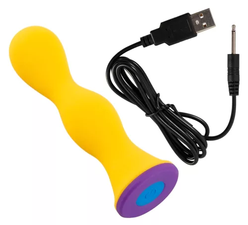 / You2Toys bunt. - akkus, vízálló anál vibrátor (sárga)