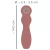 / You2Toys Hazel 03 - akkus, flexibilis vibrátor (lila)