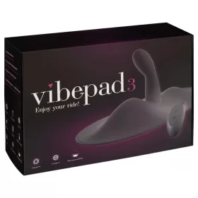   VibePad 3 - akkus, rádiós, G-pont párna vibrátor (fekete)