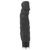 Nature Skin - élethű vibrátor (fekete, 22 cm)