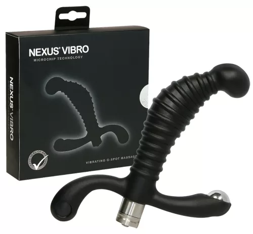 Nexus Vibro - prosztata masszírozó vibrátor (fekete)