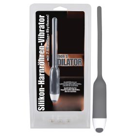   You2Toys - DILATOR - szilikon dilátor vibrációval - szürke (6mm)