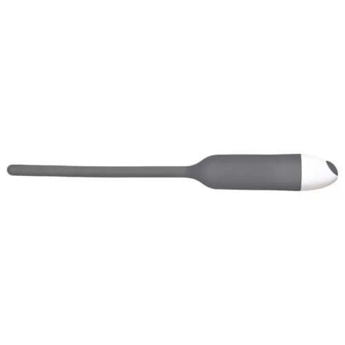 You2Toys - DILATOR - szilikon dilátor vibrációval (szürke, 6 mm)