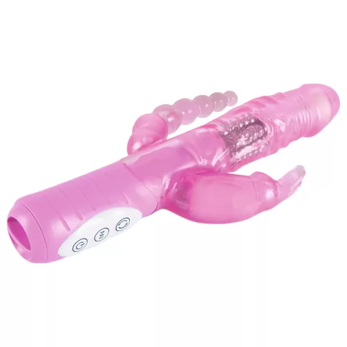 / You2Toys - 3-as hatás vibrátor - rózsaszín