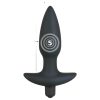Black Velvet anál plug vibrátor - közepes
