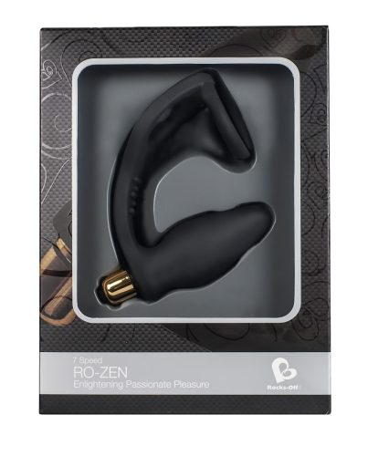 RO-ZEN dupla péniszgyűrű és anál vibrátor