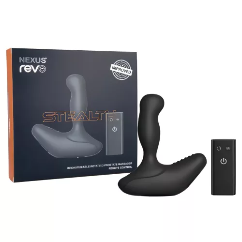 Nexus Revo Stealth - távirányítós, forgó prosztata vibrátor