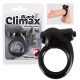 Black Climax - vibrációs péniszgyűrű (fekete)