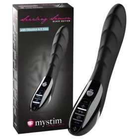   mystim Sizzling Simon - elektro-stimuláló vibrátor (fekete)