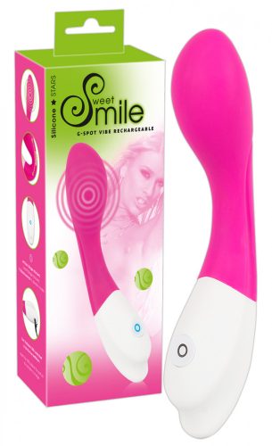 SMILE - Akkus G-pont vibrátor (pink)