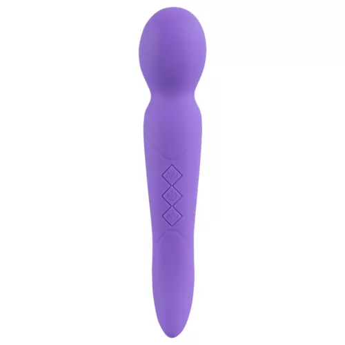 SMILE Wand - 2 motoros masszírozó vibrátor (lila)