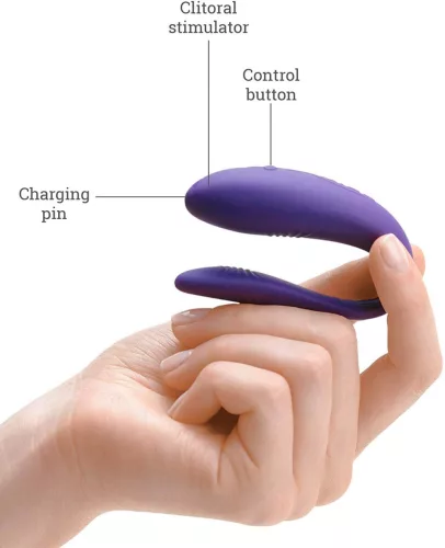 We-Vibe Unite 2.0 - akkus párvibrátor (lila) -