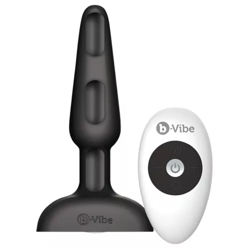 / b-Vibe trio - 3 motoros anál vibrátor (fekete)