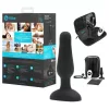 b-Vibe Novice - kezdő anál vibrátor (fekete)