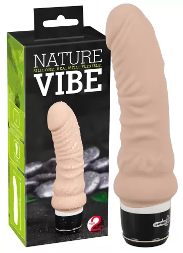 You2Toys - Nature Vibe - szilikon vibrátor (testszínű)