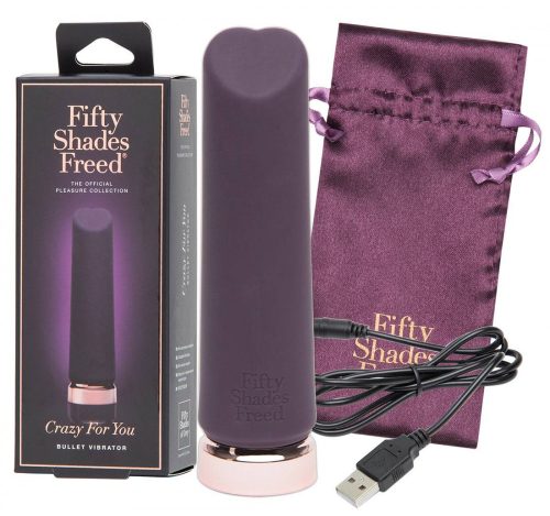 A szabadság ötven árnyalata - Crazy for You mini vibrátor (USB)