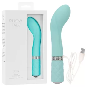 Pillow Talk Sassy - akkus G-pont vibrátor (türkiz)