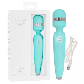   Pillow Talk Cheeky Wand - akkus masszírozó vibrátor (türkiz)