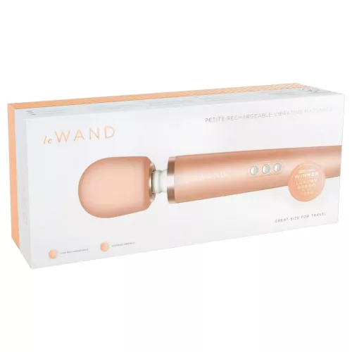 le WAND Petite - prémium akkus masszírozó vibrátor (Rose Gold)