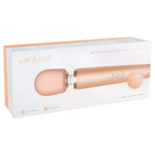 le WAND Petite - prémium akkus masszírozó vibrátor (Rose Gold)
