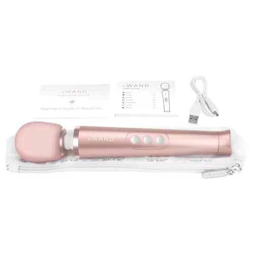 le WAND Petite - prémium akkus masszírozó vibrátor (Rose Gold)