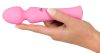 Smile Mini Wand - akkus, masszírozó vibrátor (pink)