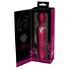 Javida Thrusting - 3in1 masszírozó vibrátor (piros)