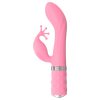 Pillow Talk Kinky - akkus, 2 motoros G-pont vibrátor (pink)