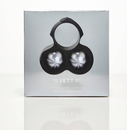 HOT Octopuss JETT - 2 motoros makkvibrátor (fekete)