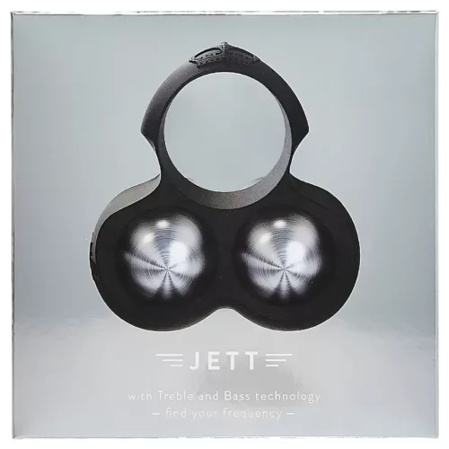 HOT Octopuss JETT - 2 motoros makkvibrátor (fekete)