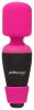 PalmPower Pocket Wand - akkus, mini masszírozó vibrátor (pink-fekete)