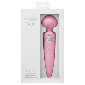   / Pillow Talk Sultry - melegítős, 2 motoros masszírozó vibrátor (pink)