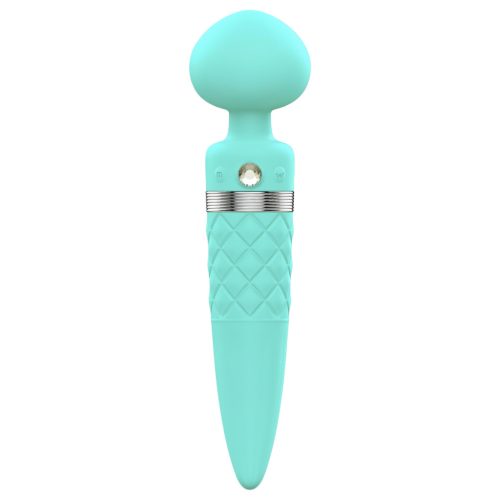 / Pillow Talk Sultry - melegítő, masszírozó vibrátor (türkiz)