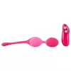 SMILE Love Balls - rádiós vibrációs tojás -82 g (pink)