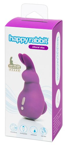 Happyrabbit Clitoral - vízálló, akkus nyuszis csiklóvibrátor (lila)