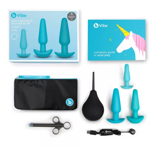 b-Vibe - komplett anál tágító és anál plug szett (7 részes)