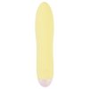 Cuties Mini Yellow - akkus, szilikon rúdvibrátor (sárga)
