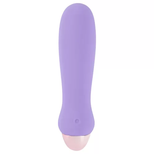 Cuties Mini Purple - akkus, szilikon rúdvibrátor (lila)