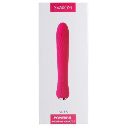 Svakom Anya - akkus melegítő rúd vibrátor (piros)