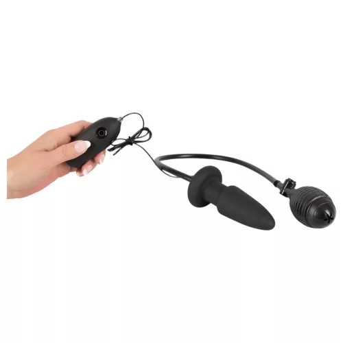 You2Toys - pumpálható anál tágító vibrátor (fekete)